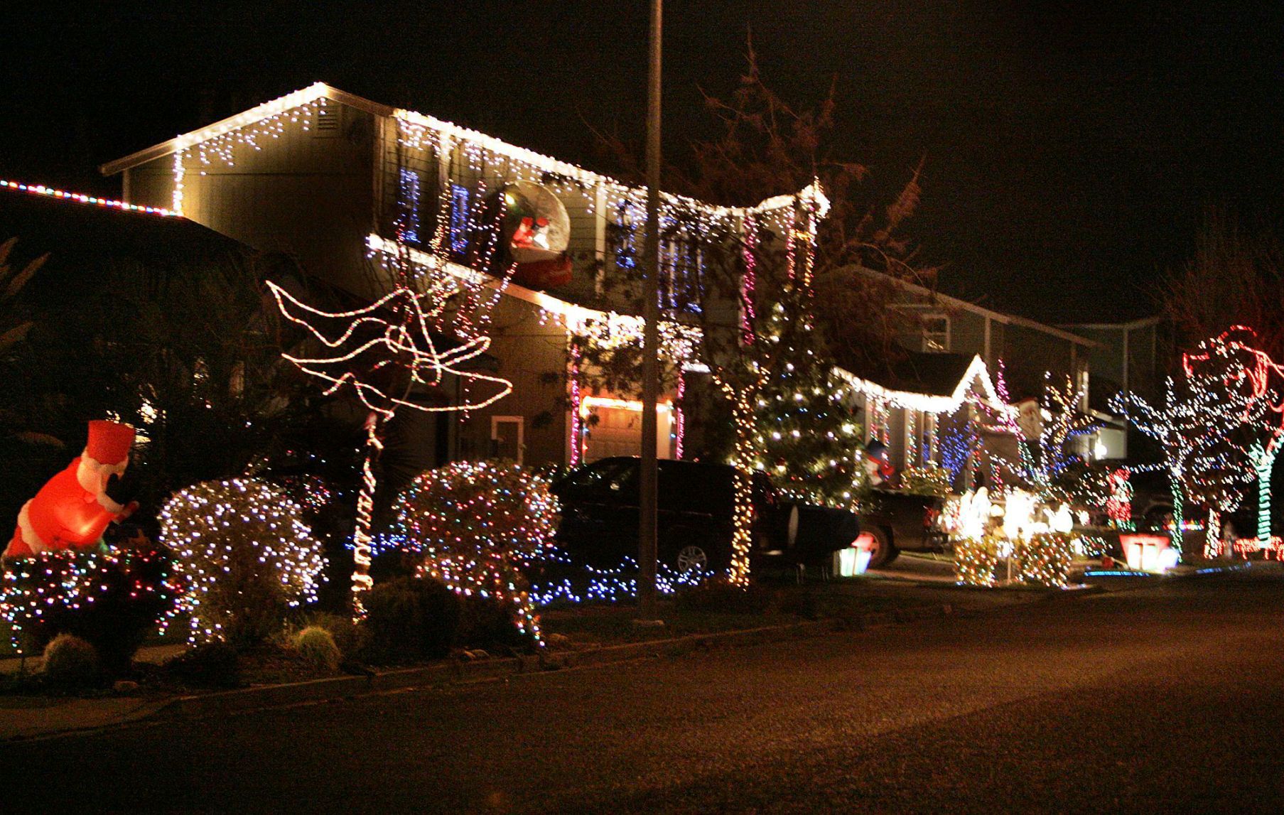 Napa Christmas lights